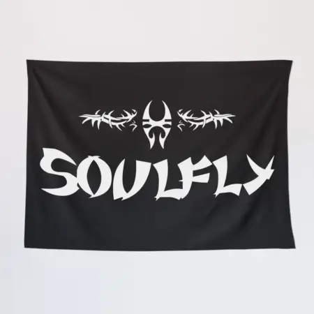 Soulfly Tapestry, Soulfly Logo Tapestry Wall Poster