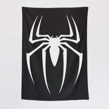 Spider Wall Tapestry, Spider Logo Tapestry Wall Poster
