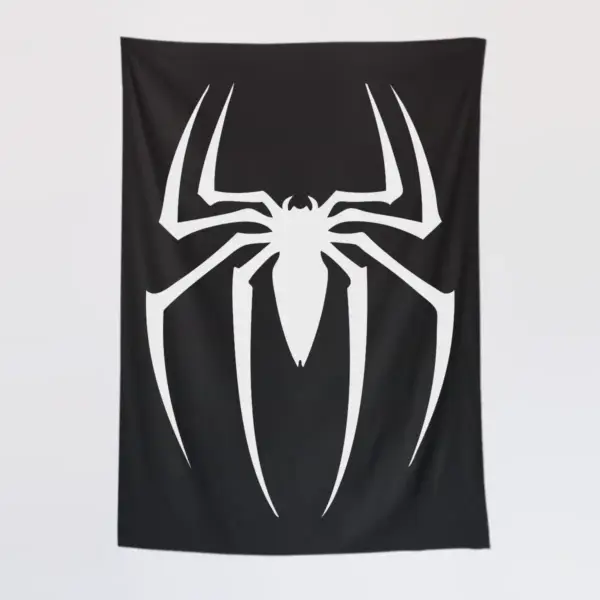 Spider Wall Tapestry, Spider Logo Tapestry Wall Poster
