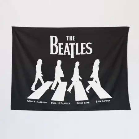 The Beatles Tapestry, Abbey Road Tapestry Wall Poster
