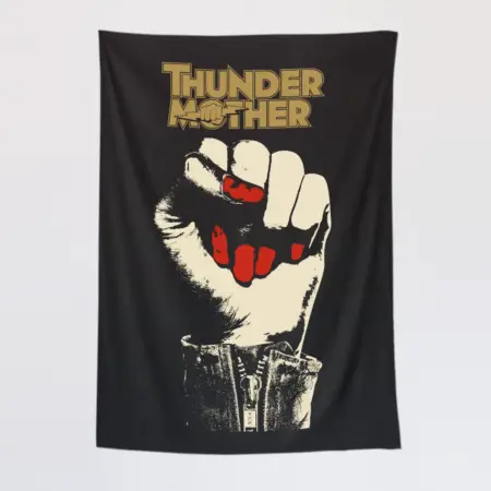 Thundermother Wall Tapestry, Thundermother Logo Tapestry Wall Poster