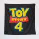 Toy Story Wall Tapestry, Toy Story 4 Tapestry Wall Poster