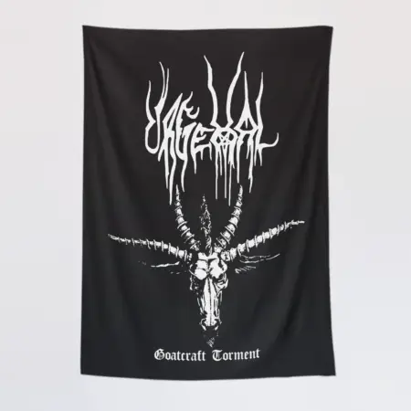 Urgehal Tapestry, Urgehal Goatcraft Torment Tapestry Wall Poster