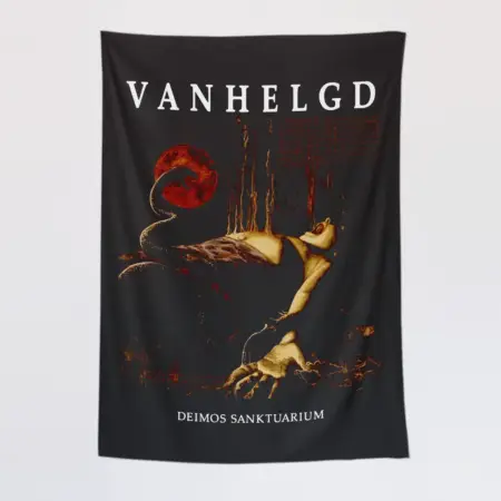 Vanhelgd Wall Tapestry, Vanhelgd Deimos Sanktuarium Tapestry Wall Poster
