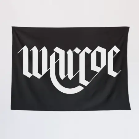 Warcoe Wall Tapestry, Warcoe Logo Tapestry Wall Poster