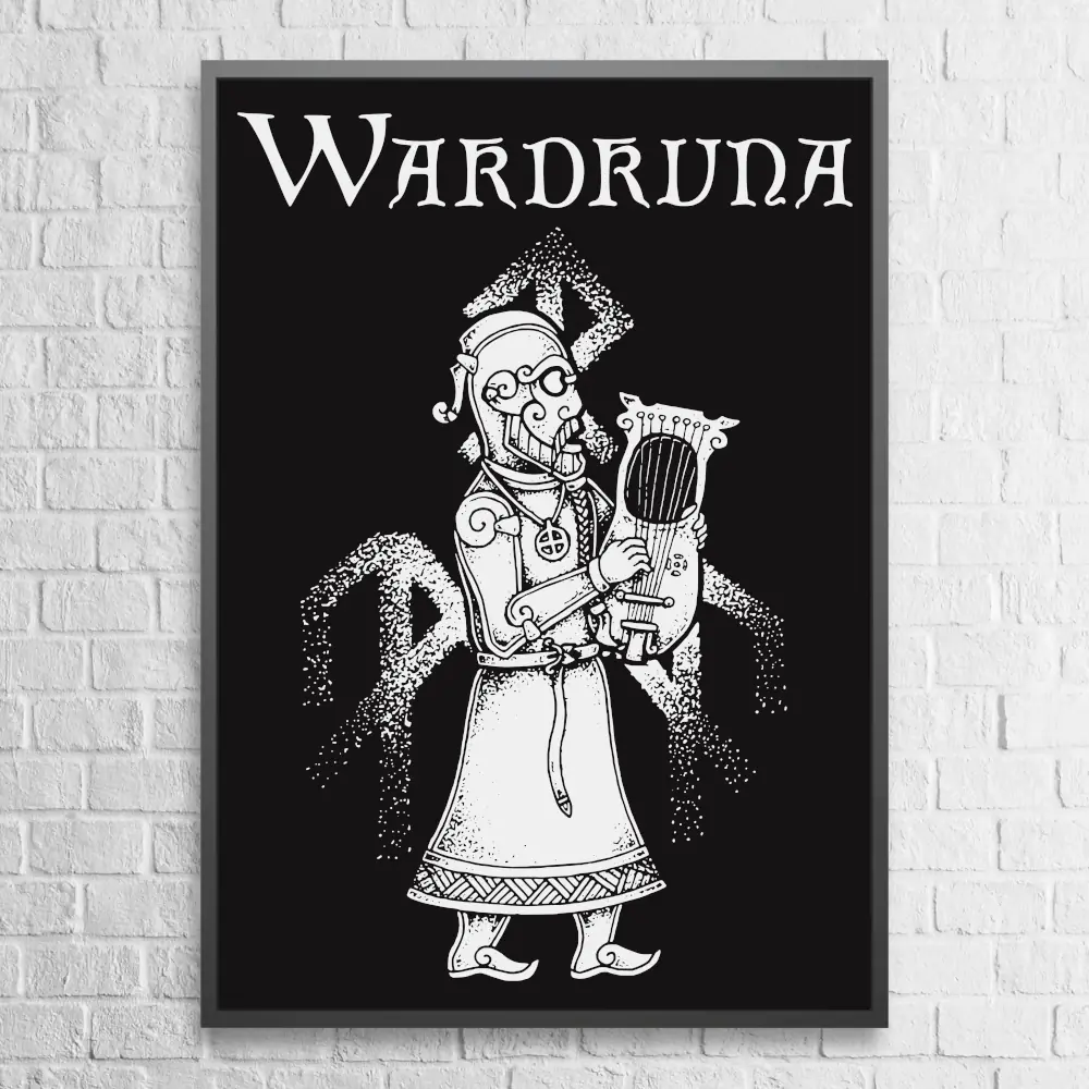 Wardruna Poster, Wardruna Skald Wall Poster