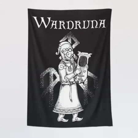 Wardruna Tapestry, Wardruna Skald Tapestry Wall Poster