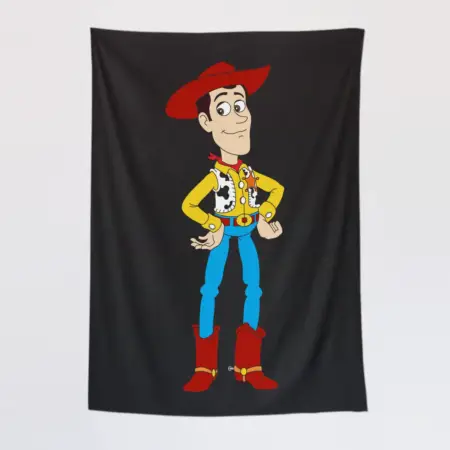 Woody Wall Tapestry, Toy Story Woody Tapestry Wall Poster