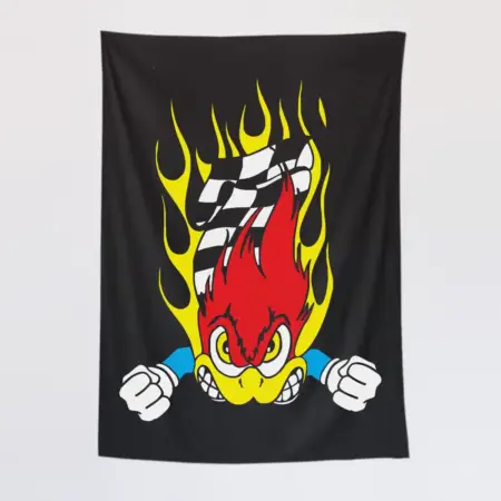 Woody Woodpecker Wall Tapestry, Woody Woodpecker Tapestry Wall Poster