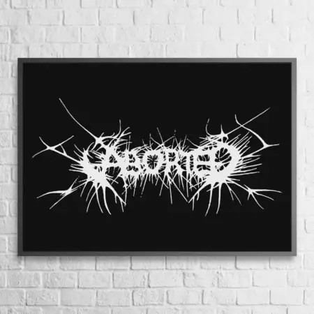 Aborted Poster, Aborted Logo Wall Poster