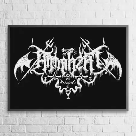 Amiahzat Poster, Amiahzat Logo Wall Poster
