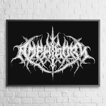 Amphigory Poster, Amphigory Logo Wall Poster