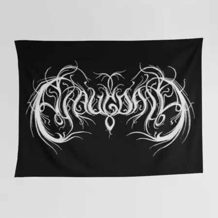 Amygdala Tapestry, Amygdala Logo Tapestry Wall Poster