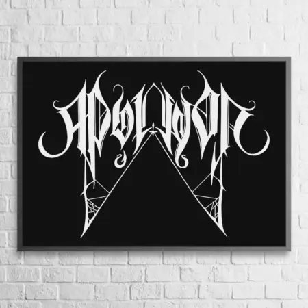 Apollyon Poster, Apollyon Logo Wall Poster