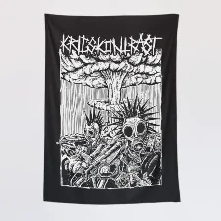 Krigskontrast Tapestry, Krigskontrast Skipickers Split Tapestry Wall Poster