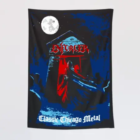 Enforcer Tapestry, Enforcer Classic Chicago Metal Wall Poster