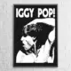 Iggy Pop Poster, Iggy Pop Concert Wall Poster