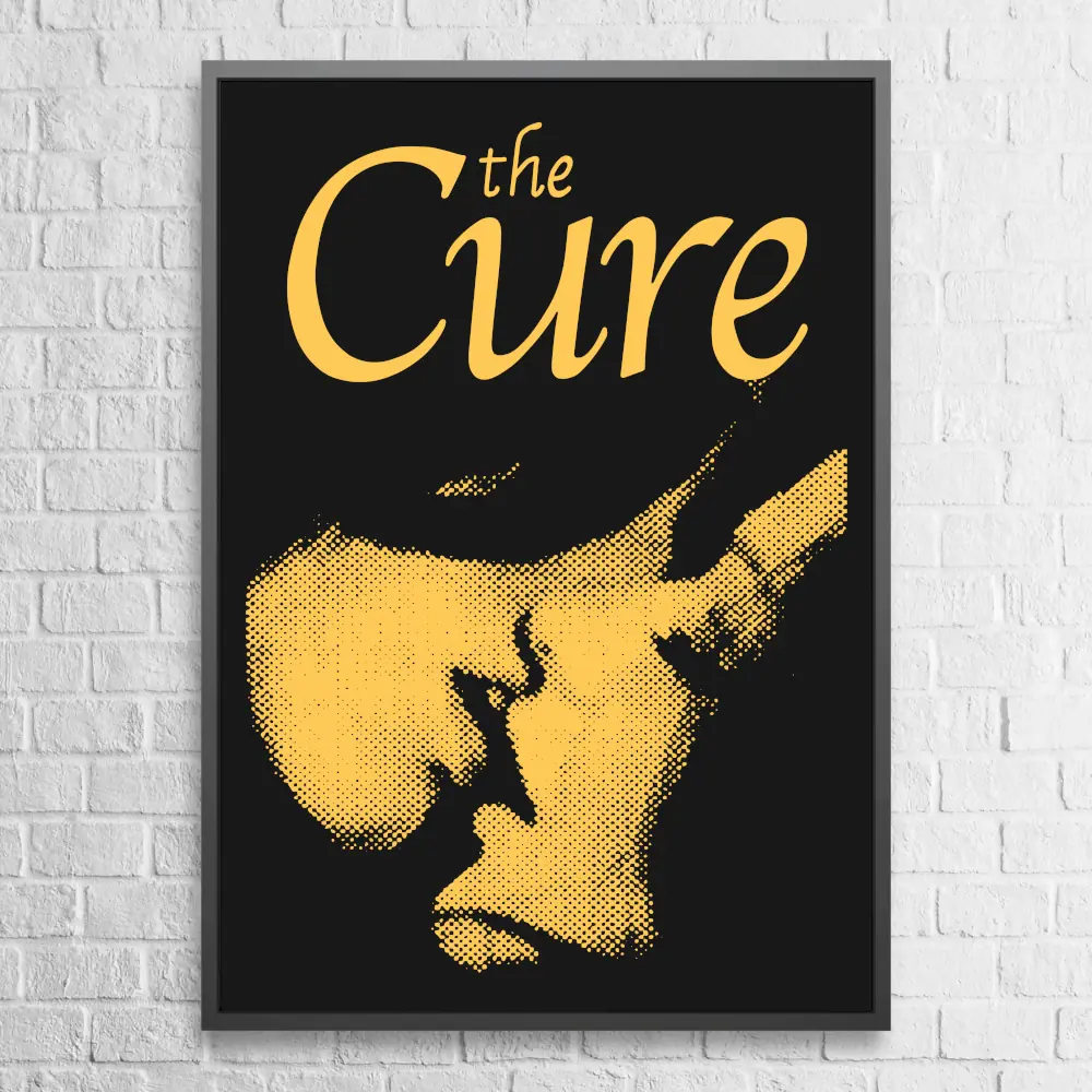 The Cure Poster, The Cure US Tour Wall Poster