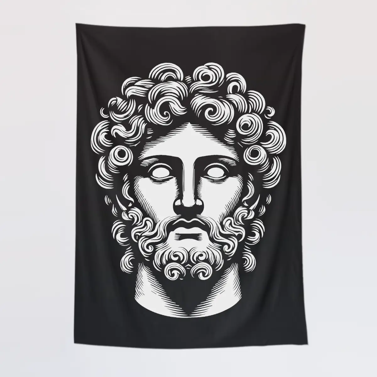 Ancient Greek Tapestry, Greek Statue Tapestry Wall Poster