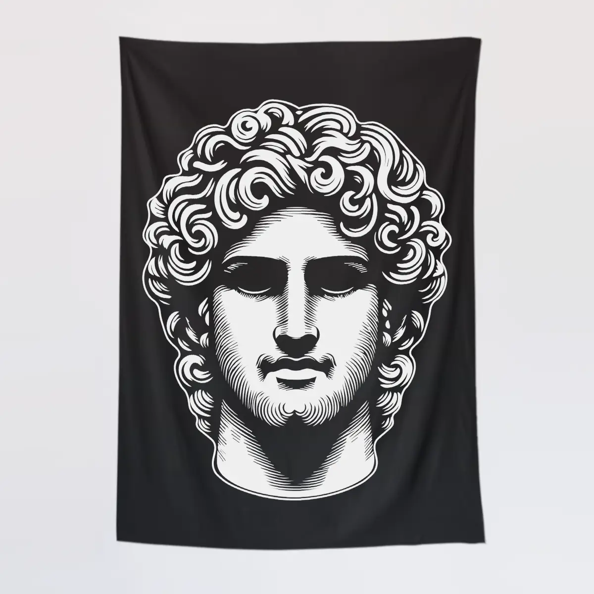 Ancient Greek Tapestry, Greek Statue Tapestry Wall Poster