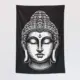 Buddha Head Tapestry, Buddha Statue Tapestry Wall Poster
