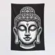 Buddha Head Tapestry, Buddha Statue Tapestry Wall Poster