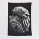 Cthulhu Octopus Monster Tapestry, Mythos Cosmic Creature Wall Poster