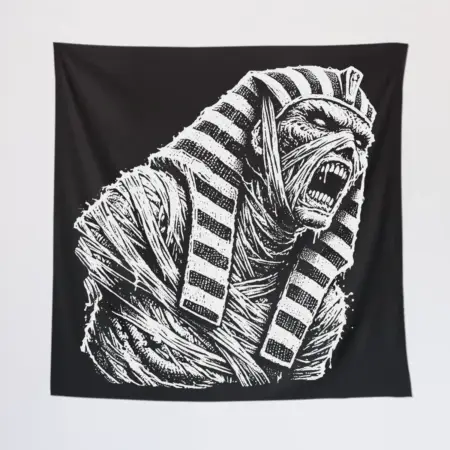 Egyptian Mummy Tapestry, Mummy Tapestry Wall Poster