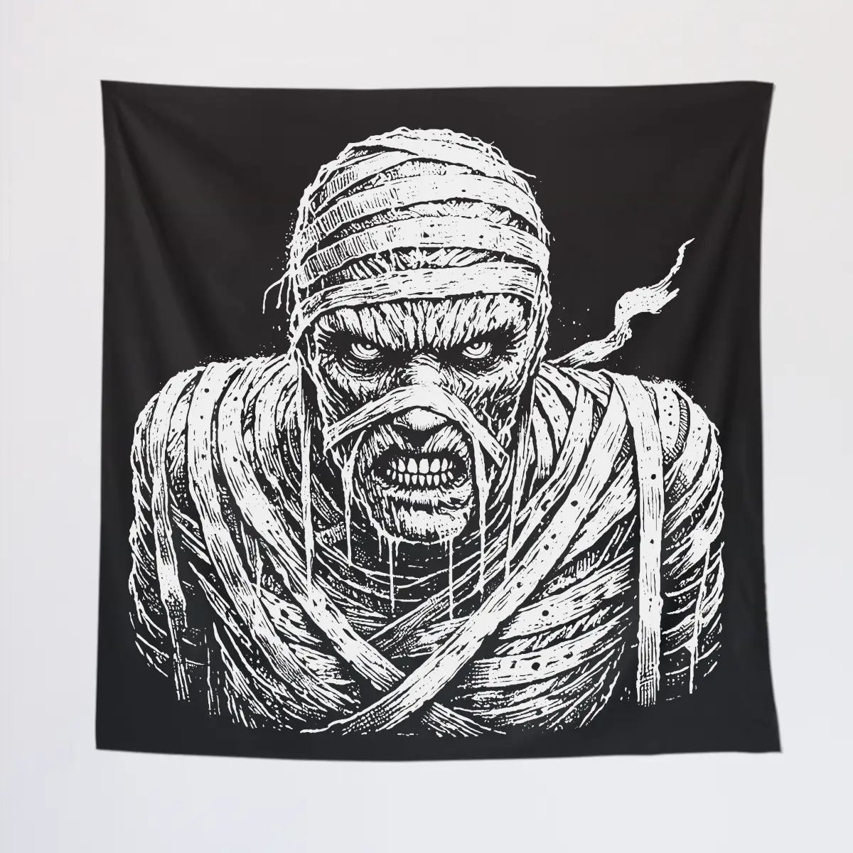 Egyptian Mummy Tapestry, Mummy Tapestry Wall Poster