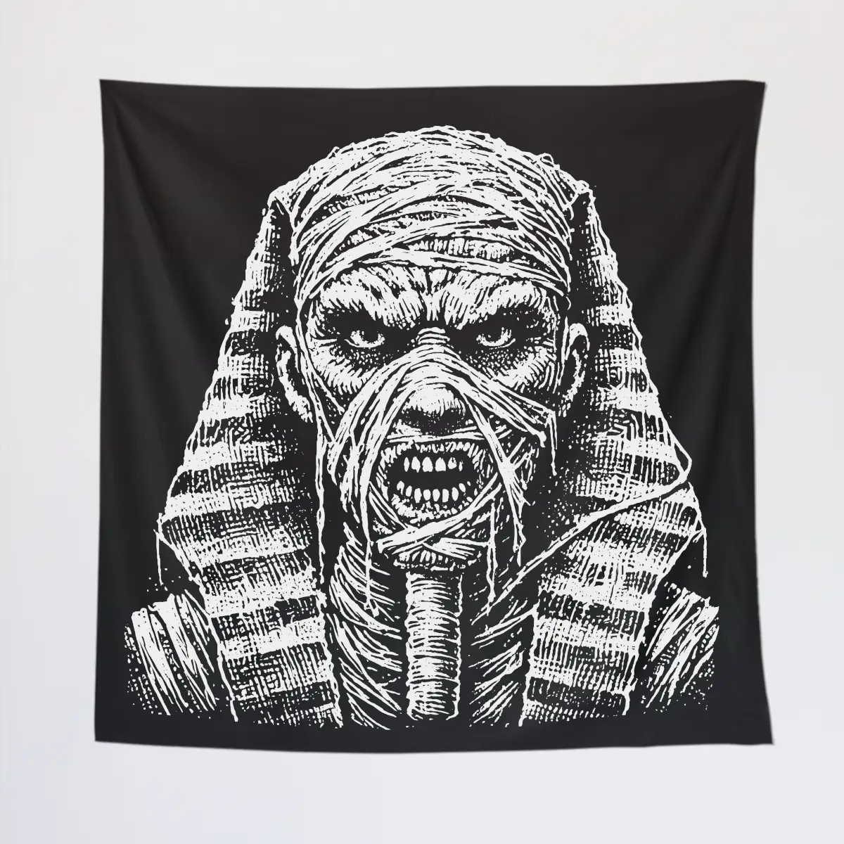 Egyptian Mummy Tapestry, Mummy Tapestry Wall Poster