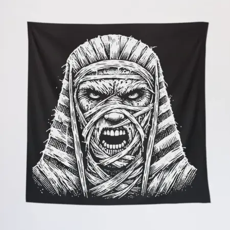 Egyptian Mummy Tapestry, Mummy Tapestry Wall Poster