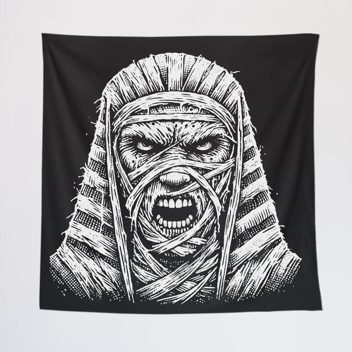 Egyptian Mummy Tapestry, Mummy Tapestry Wall Poster