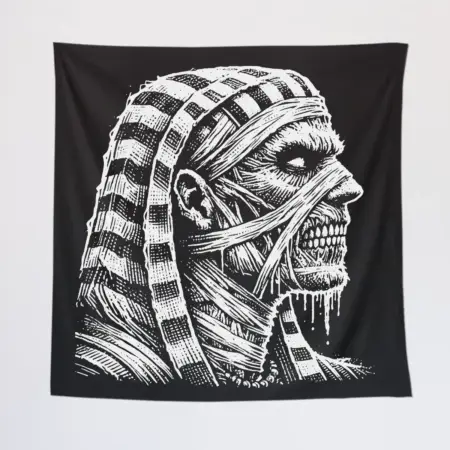 Egyptian Mummy Tapestry, Mummy Tapestry Wall Poster