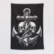 Gothic Style Anchor Tapestry, Anchor Gothic Tapestry Wall Poster