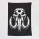 Mammoth Head Tapestry, Mammoth Skull Tapestry Wall Poster