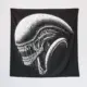 Scary Alien Tapestry, Alien Head Tapestry Wall Poster