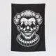 Scary Horror Clown Tapestry, Clown Tapestry Wall Poster