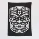 Tiki Mask Tapestry, Tribal Hawaiian Tapestry Wall Poster