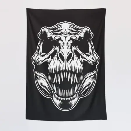 Tyrannosaurus Rex Tapestry, Dinosaur Rex Tapestry Wall Poster