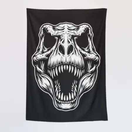 Tyrannosaurus Rex Tapestry, Dinosaur Rex Tapestry Wall Poster