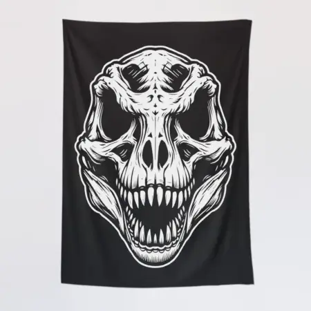 Tyrannosaurus Rex Tapestry, Dinosaur Rex Tapestry Wall Poster