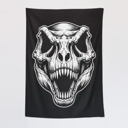 Tyrannosaurus Rex Tapestry, Dinosaur Rex Tapestry Wall Poster