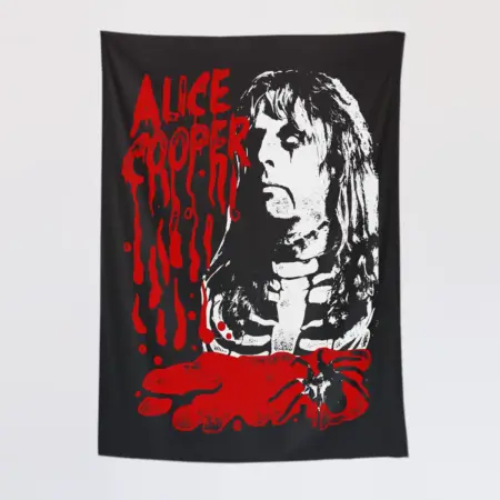 Alice Cooper Tapestry, God of Metal Oversize Wall Poster