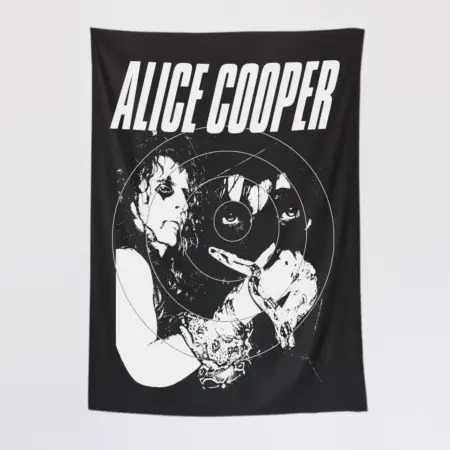 Alice Cooper Tapestry, God of Metal Oversize Wall Poster