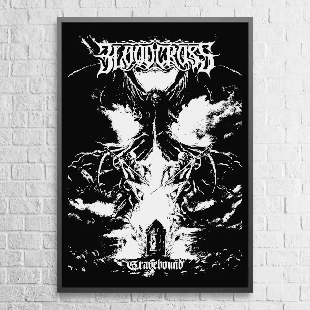 Bloodcross Wall Poster, Bloodcross Gravebound Paper Poster
