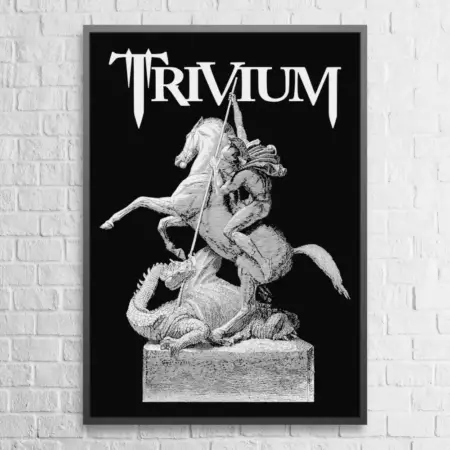 Trivium Wall Poster, Trivium Artwork Paper Poster