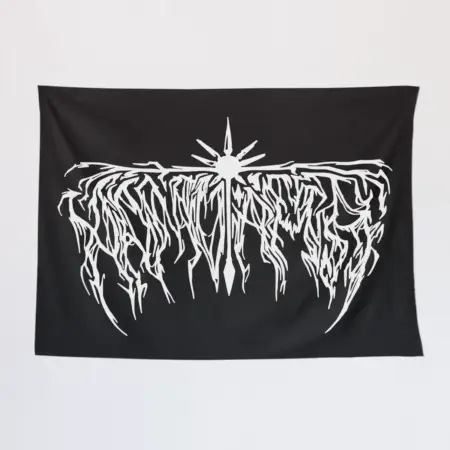 Aamutähti Tapestry, Aamutähti Logo Wall Poster