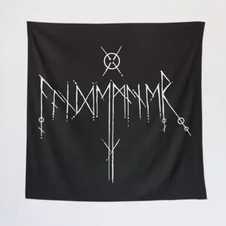 Aandemaner Tapestry, Aandemaner Logo Wall Poster