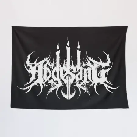 Abgesang Tapestry, Abgesang Logo Wall Poster