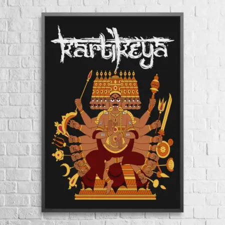 Kartikeya Poster, Kartikeya Lanka Purana Wall Poster